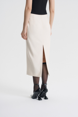 Юбка-миди зауженная