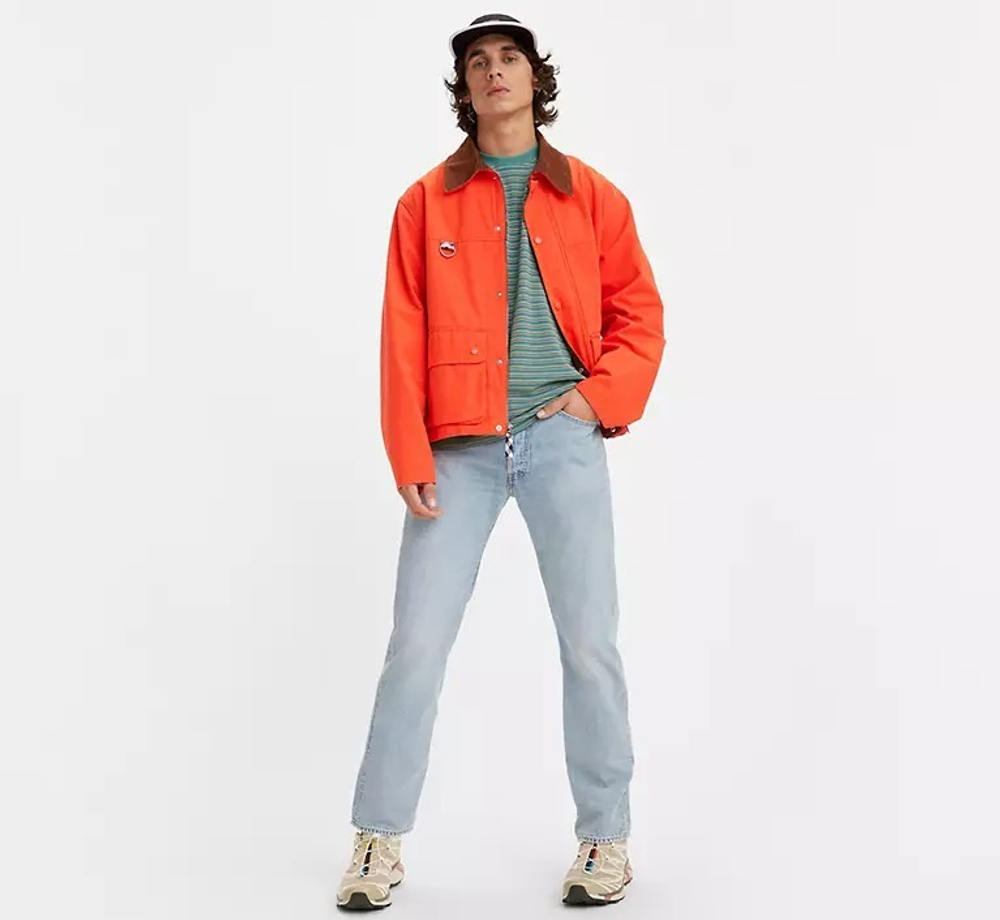 Джинсы мужские LEVI'S 501® LEVIS®ORIGINAL FIT LIGHT INDIGO - WORN IN