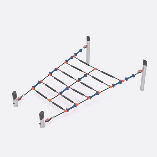 Канатный лаз для геопластики