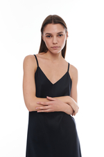 Сорочка из тенселя макси - размер S