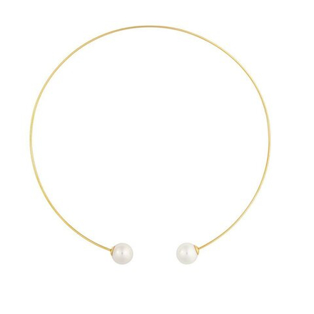 Колье Possebon White Pearl B0500.1 BW/G