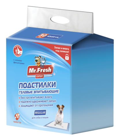 MR.FRESH EXPERT Подстилки гелевые Regular