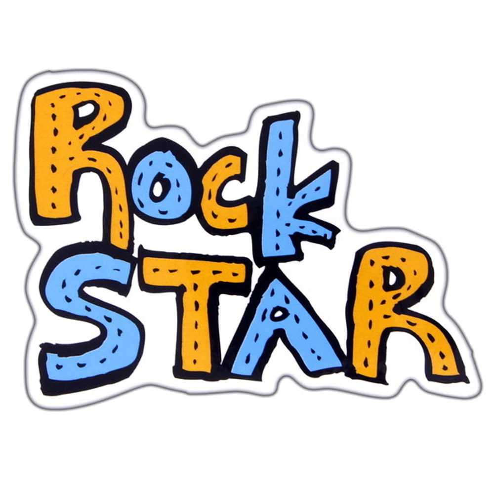 Наклейка Rock Star
