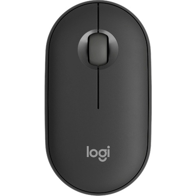 Мышь Logitech Pebble 2 M350S Graphite (беспроводная 2.4 GHz, Bluetooth) Бесшумная