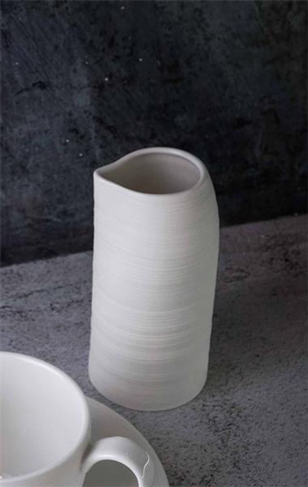 Молочник / соусник 220 мл, d 6,5 см h 12,5 см, фарфор, Linea