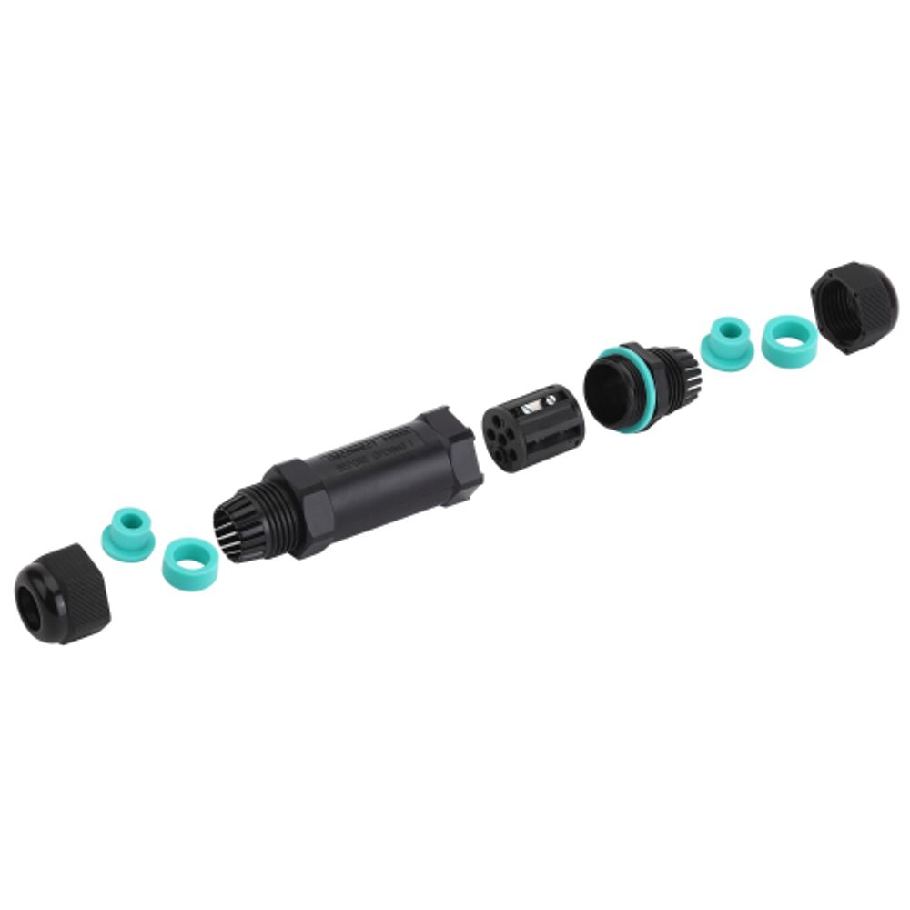 Коннектор ЭРА NO-224-19 кабельный прямой IP68 5-Pin