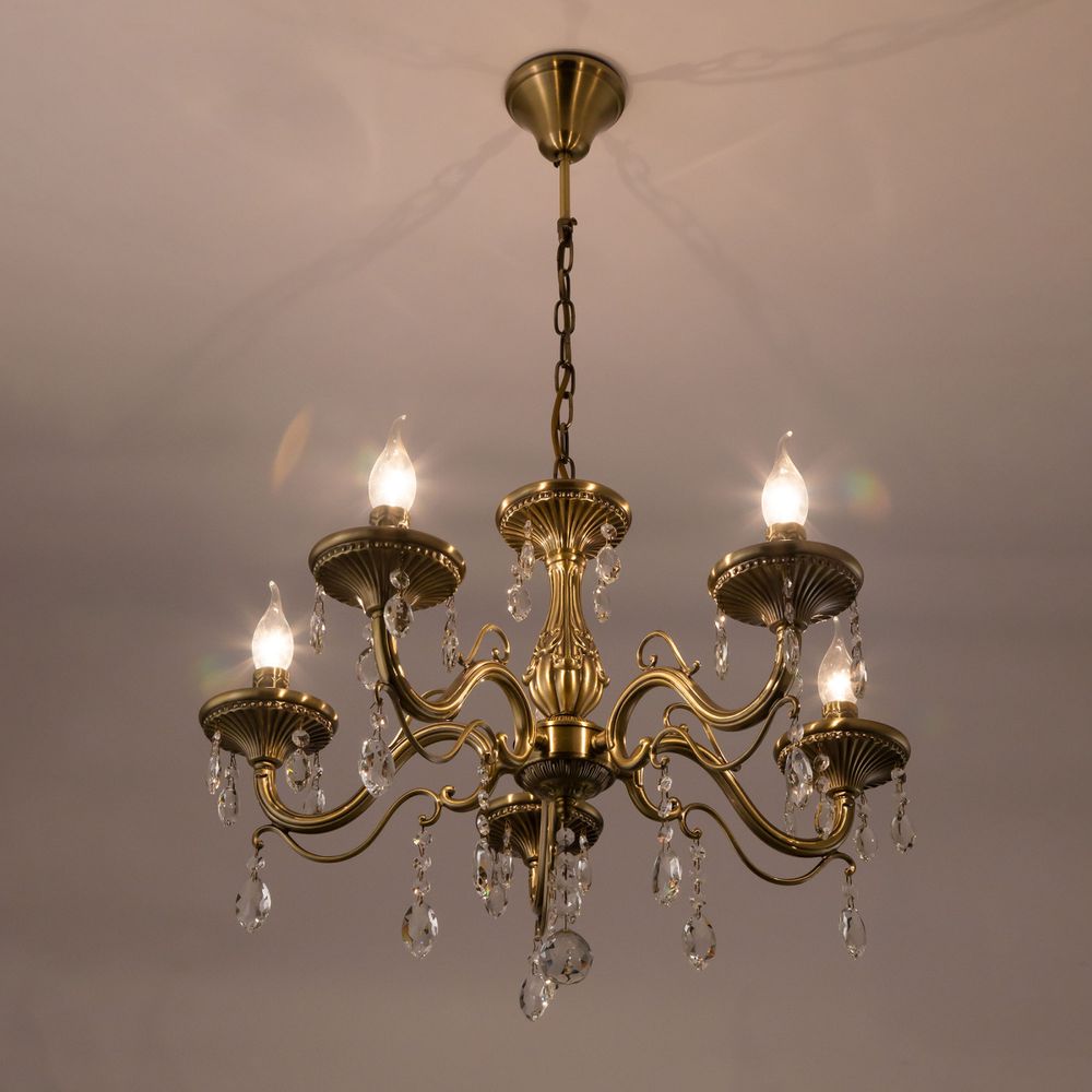 Citilux Кармен CL404153 Люстра подвесная Бронза