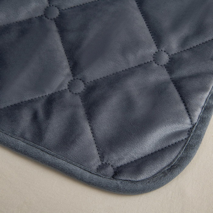 Велюровое покрывало ромб OVF030