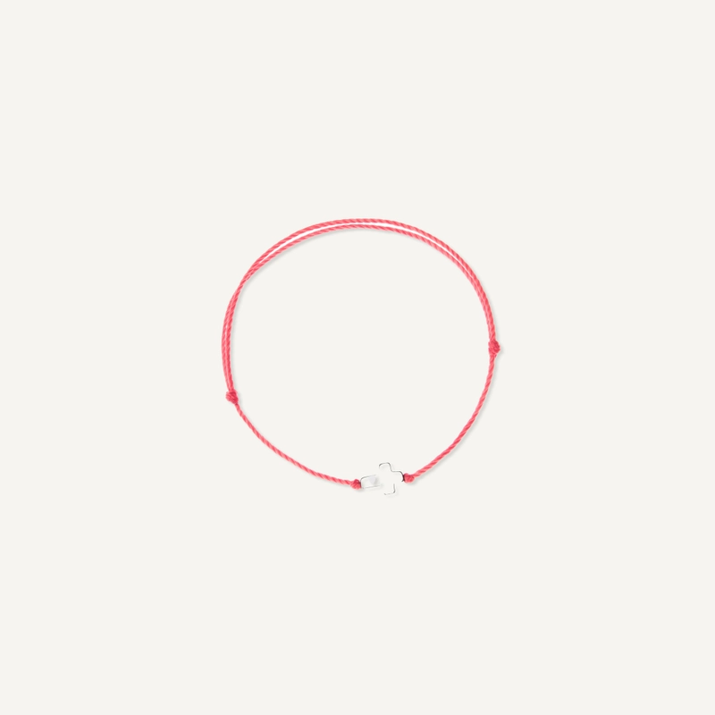 Браслет Сплетенный – Розовый