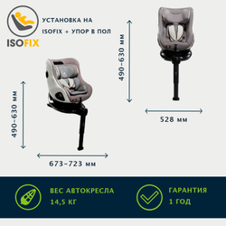 Детское автокресло Joie I-Harbour с базой Encore - комплект