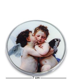 pr-M06BO Зеркальце «Амур и Психея Дети» В.А.Бугро (Museum.Parastone)