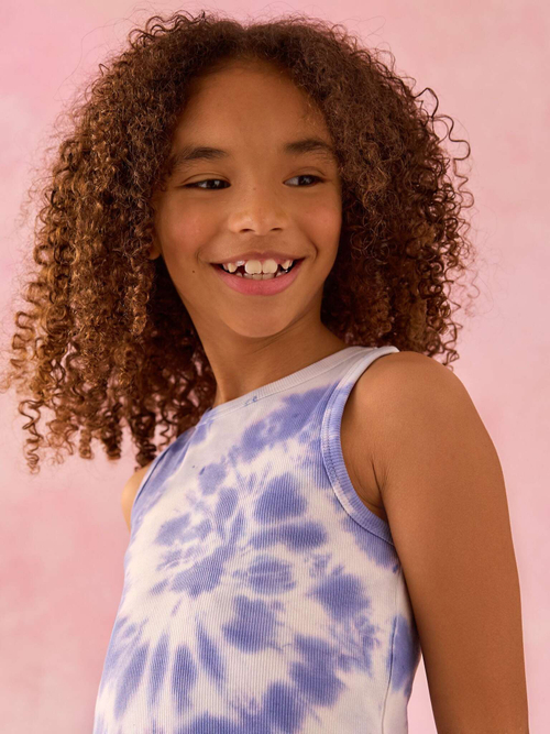 Майка для девочки Next AH9-540, Белый, Синий