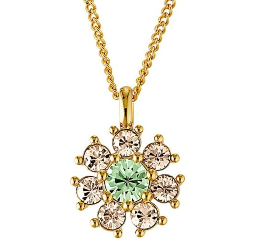 Колье Dyrberg Kern DELISE SG LIGHT GREEN/GOLDEN 440035