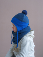 Снуд-резинка вязаный (Гроза)