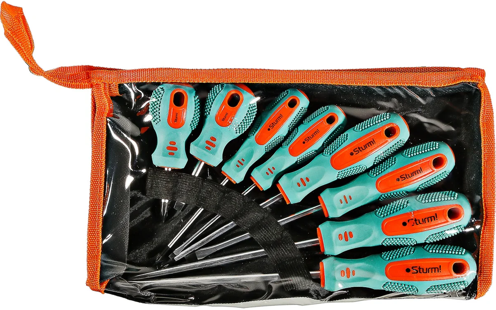 Набор отверток 8шт тканевый кейс Штурм Набор отверток 8шт тканевый кейс Штурм