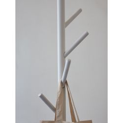 Вешалка напольная Forsty, 173 см, белая