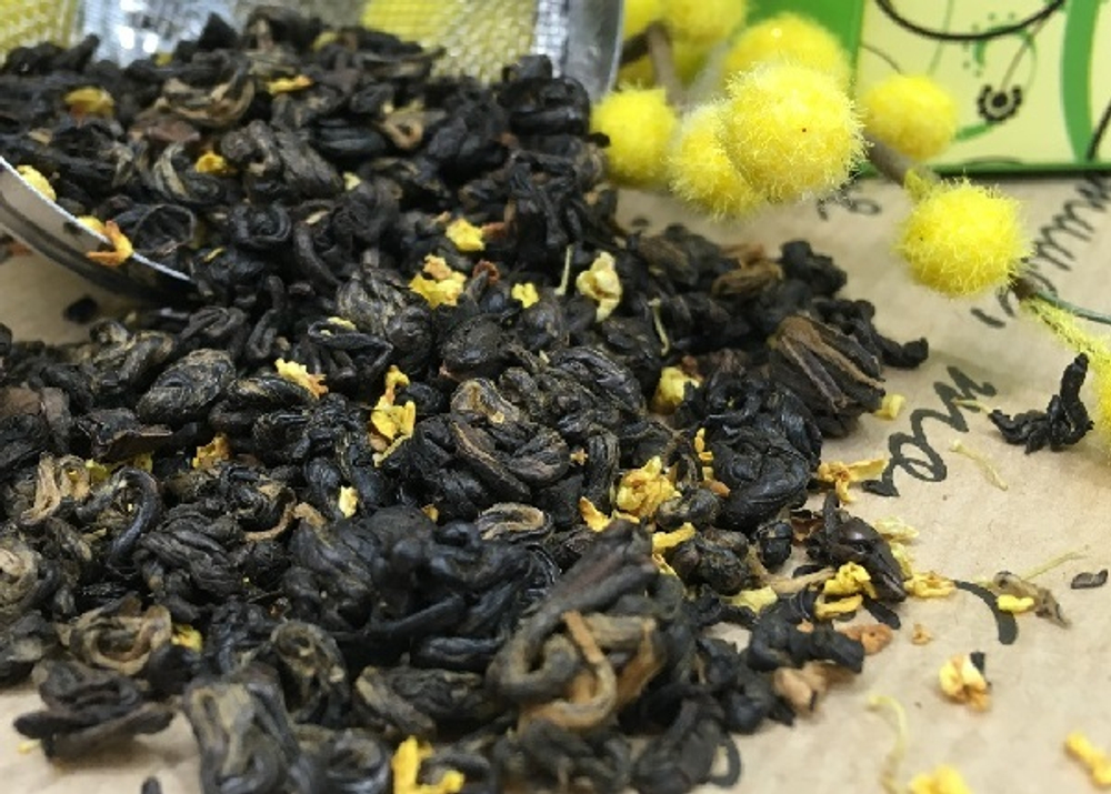 Чай Золотые спирали с османтусом РЧК 500г