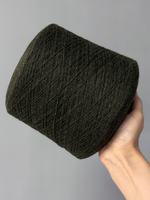 Пряжа Mongolia Cashmere 26/2 (100% кашемир) 1300 м/100 гр, хаки меланж
