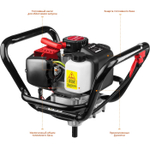 Мотобур бензиновый Зубр МБ1-200