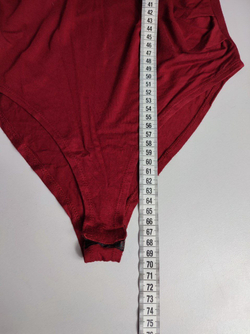 Боди AMISU женственное в глубоком оттенке 46 размер