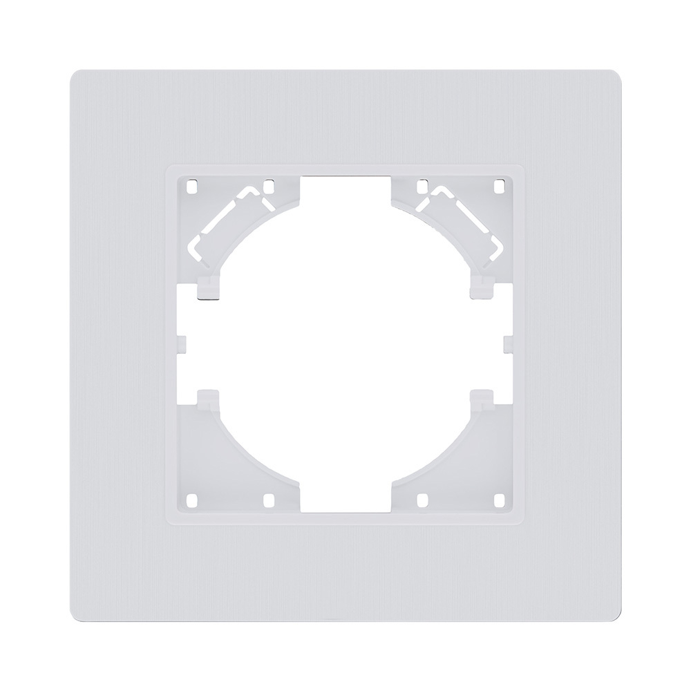 Рамка 1-постовая, белый матовый Kollinger Eleganz Plex EP1WM