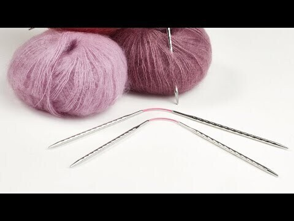 СПИЦЫ ЧУЛОЧНЫЕ ГИБКИЕ, СУПЕРГЛАДКИЕ ADDICRASY TRIO UNICORN LONG, 30 см