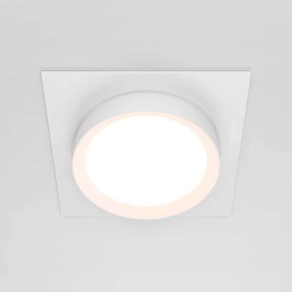 Встраиваемый светильник Maytoni Hoop DL086-GX53-SQ-W