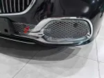 Сетка переднего бампера для Mercedes-Benz S-Class S480 S580 W223 2020+ до S680 Maybach Майбах Мерседес Бенц S класс