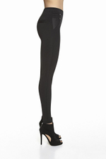 Фантазийные легинсы Margaret с имитацией кармашков (Размер: S) (Цвет: черный)