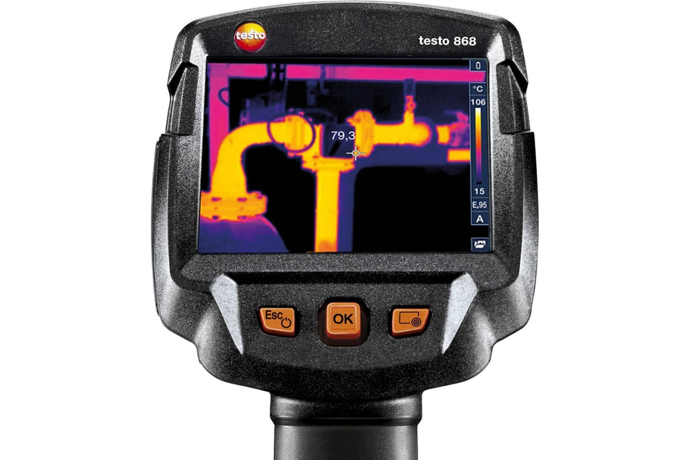 Тепловизор Тesto 868 - Умная термография для повседневных задач