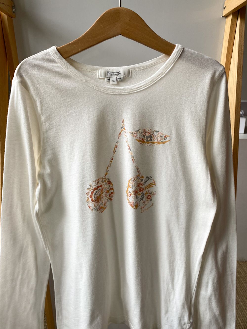 Хлопковый лонгслив Bonpoint, 152