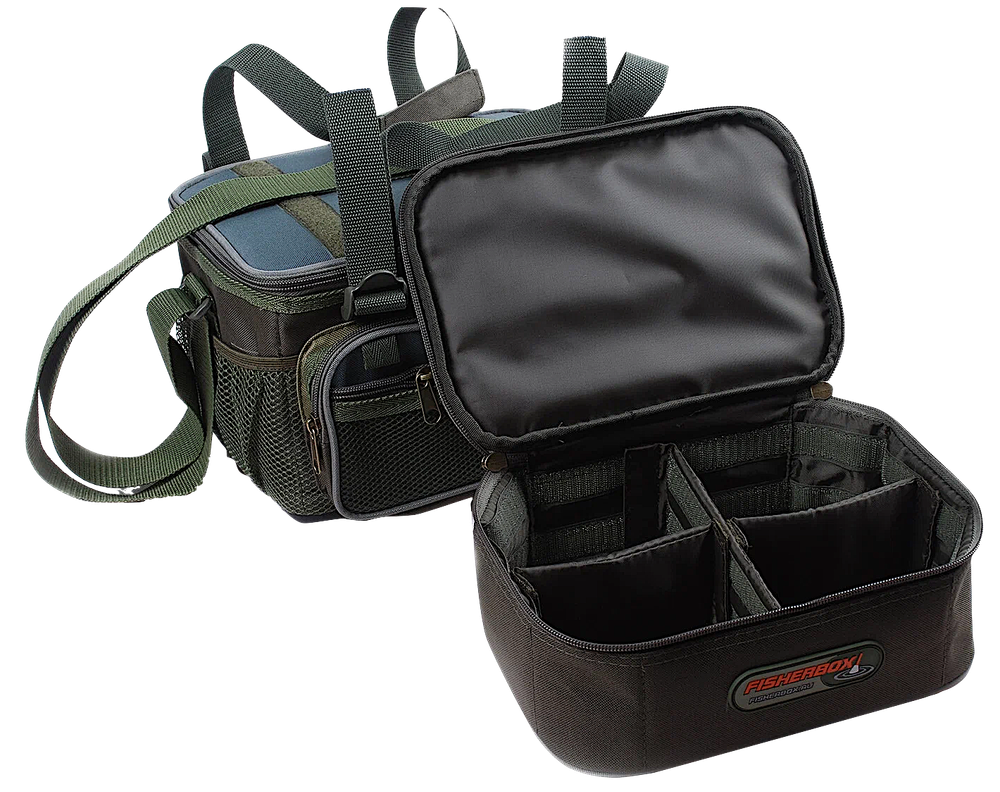 Сумка Fisherbox C108 (в комплекте 5 коробок Fisherbox: 250 - 2шт., 250sh - 2 шт., 216 - 1 шт.)