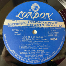 Винтажная виниловая пластинка LP Get Yer Ya Ya's Out The Rolling Stones In Concert (Japan 1976) (Obi)