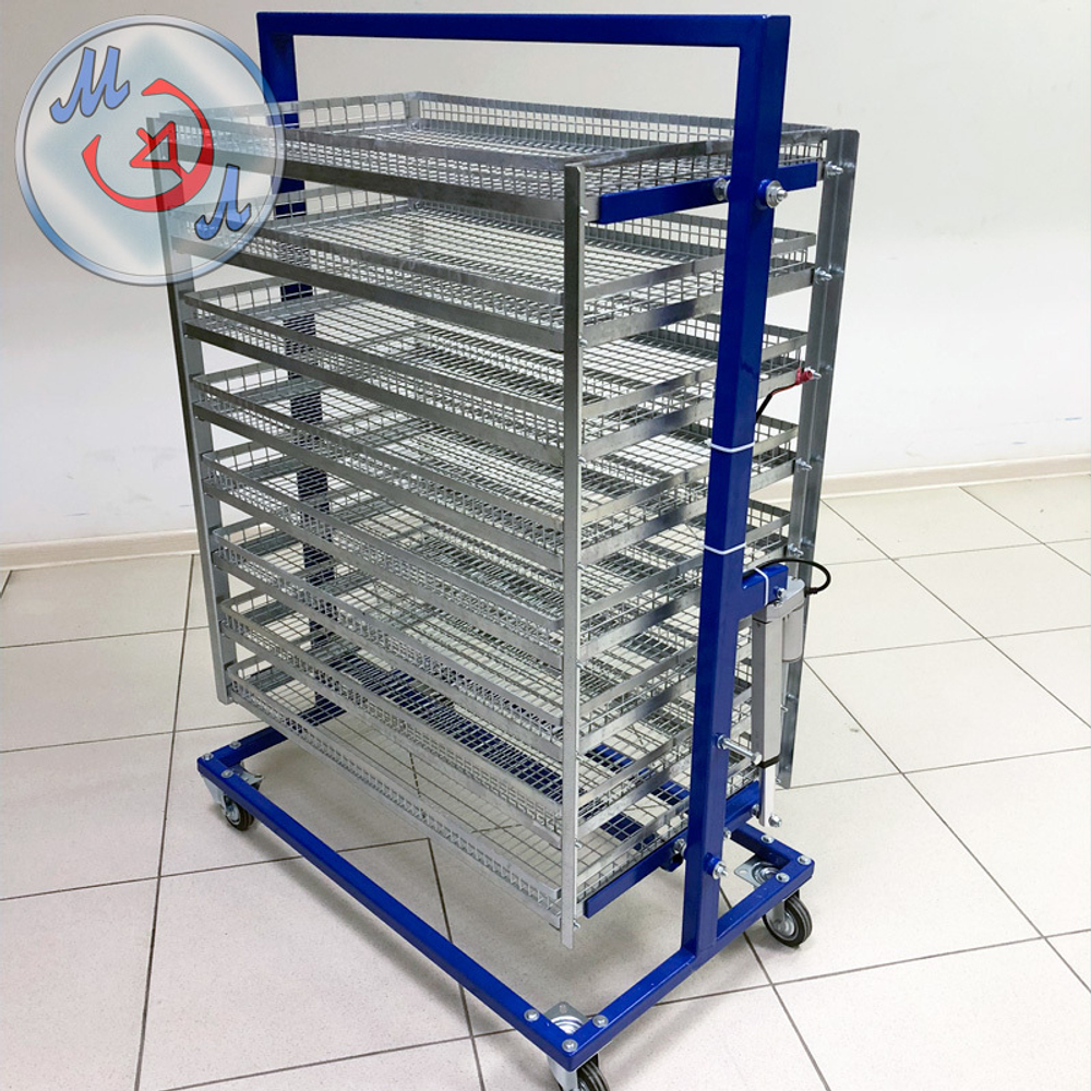Тележка ИФ-1000 инкубационная поворотная для инкубаторов