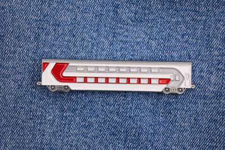 Магнит Пассажирский вагон Двухэтажка