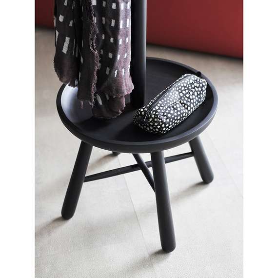 Вешалка напольная droppe, черная