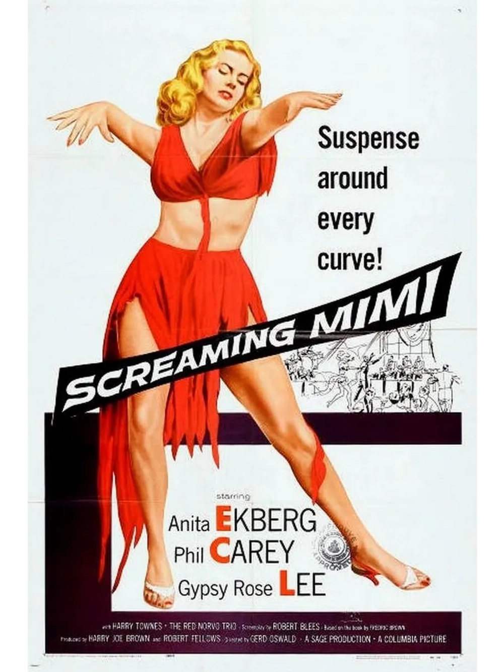 Кричащая женщина (1958) (DVD-R)