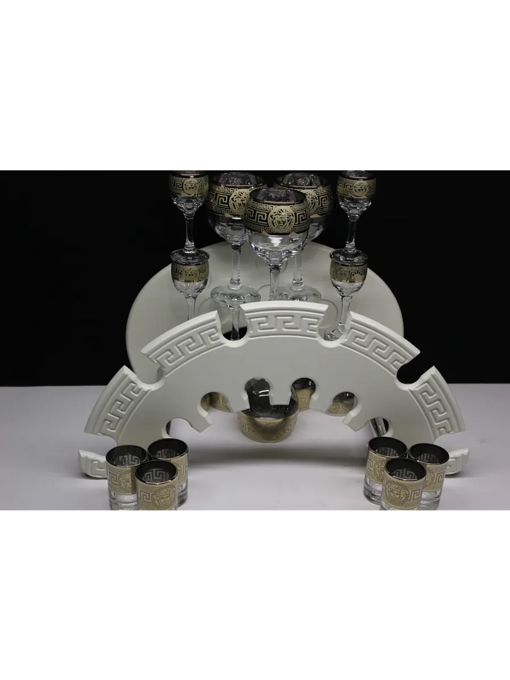 Барный набор 18 предметный с фужером