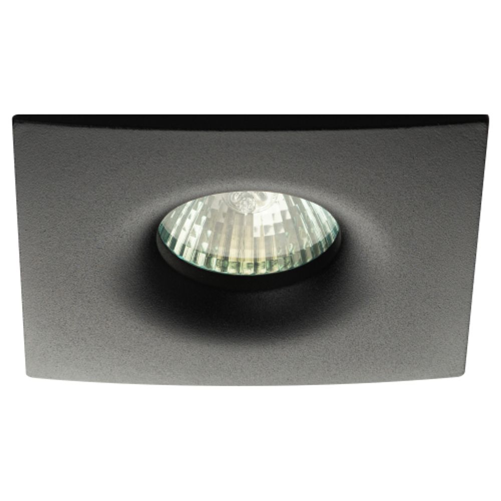 Светильник встраиваемый алюминиевый ЭРА KL104 BK под лампу MR16 GU5.3 черный | Алюминиевые встраиваемые светильники