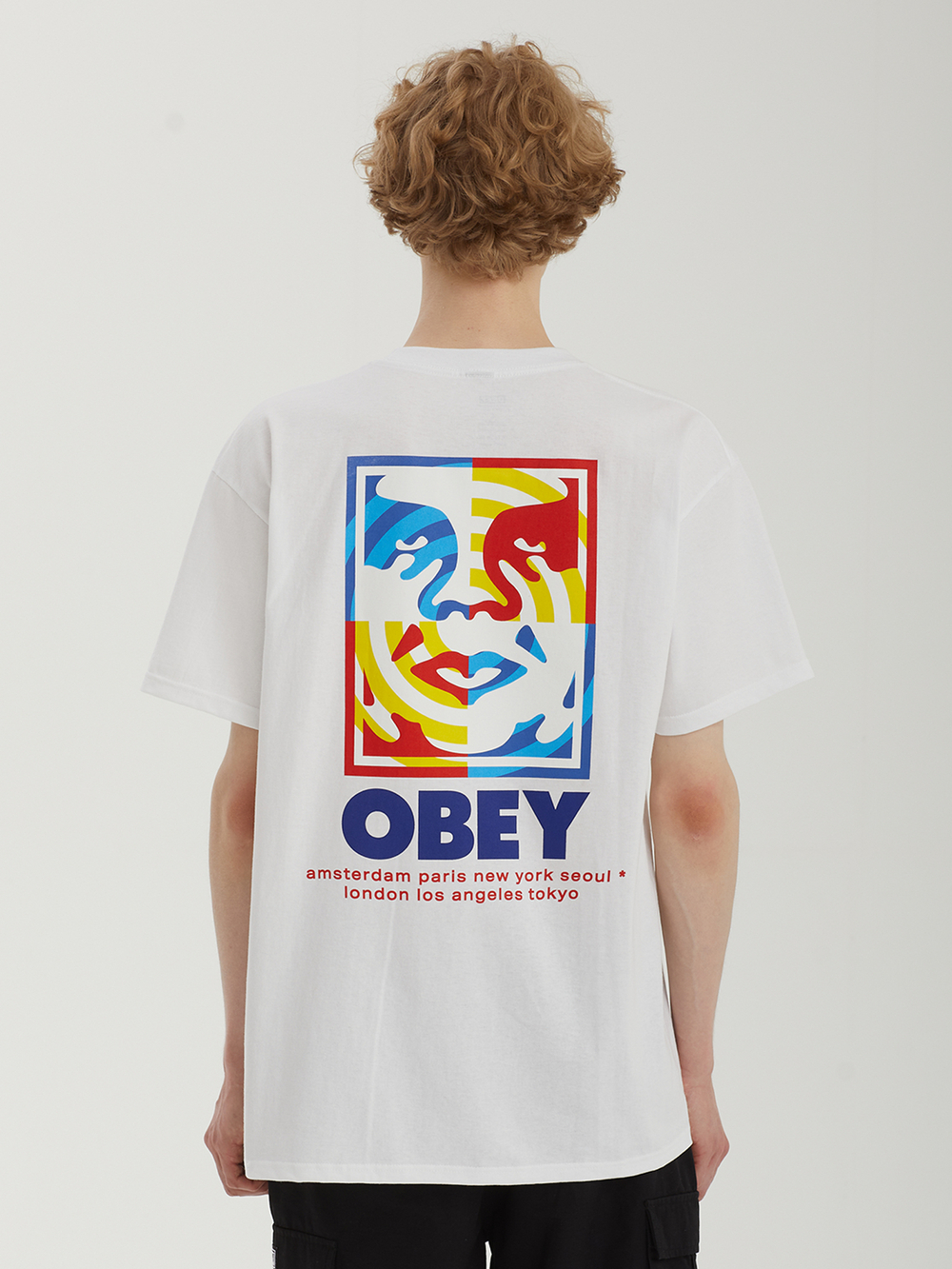 Мужская Футболка Obey Target Icon