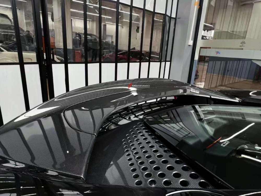 Карбоновый спойлер на крышку двигателя для FERRARI SF90 Феррари