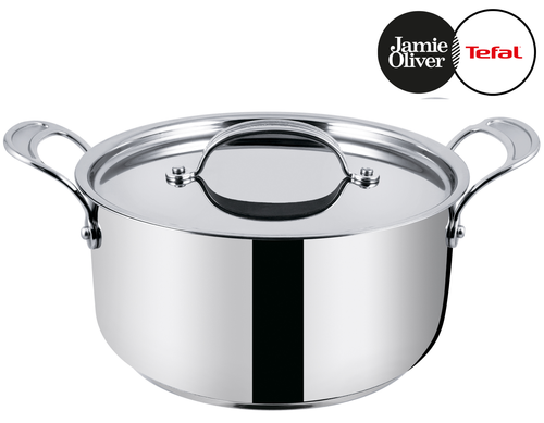 Кастрюля с крышкой Tefal Jamie Oliver 20 см 3 л H8044444