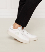 Кожаные кроссовки maxi kup Karl Lagerfeld - белый(KL62212)