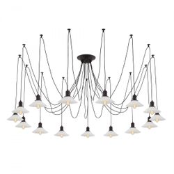 Citilux Эдисон CL451152 Люстра паук Венге