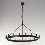 Citilux Смитсон CL470118 Люстра замковая подвесная Чёрная