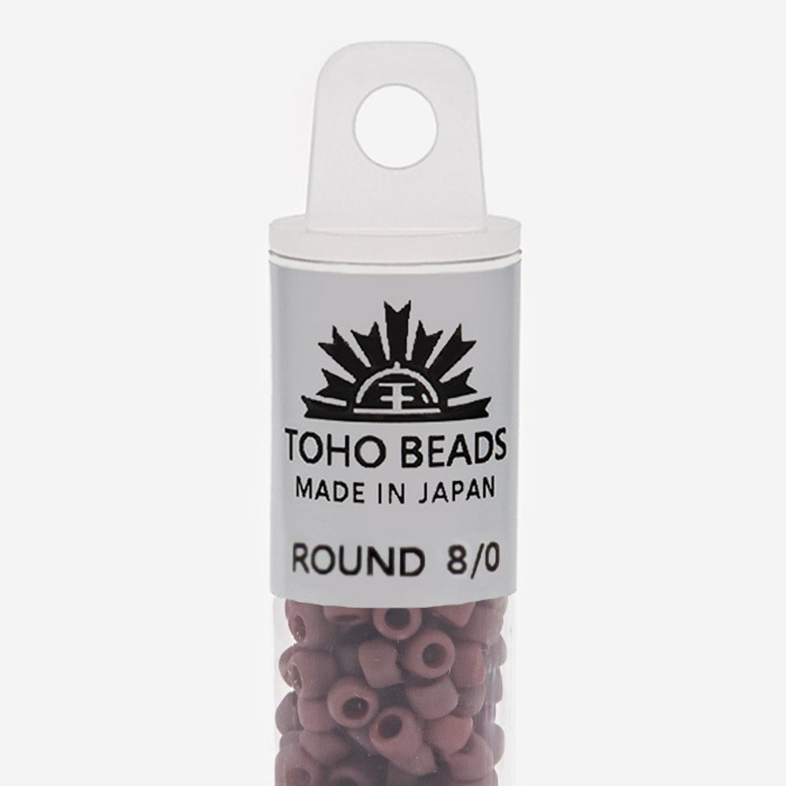 Японский бисер TOHO Round 8/0 (№46F), непрозрачный матовый