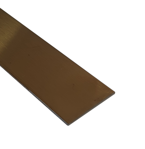 Полоса 15мм "HG" 3м Золото шлиф. сталь