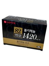 Lotte Dream Cacao Горький шоколад в кубиках 82% 86 г 6 шт
