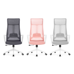 Компьютерное кресло Woodville Tilda light gray, white