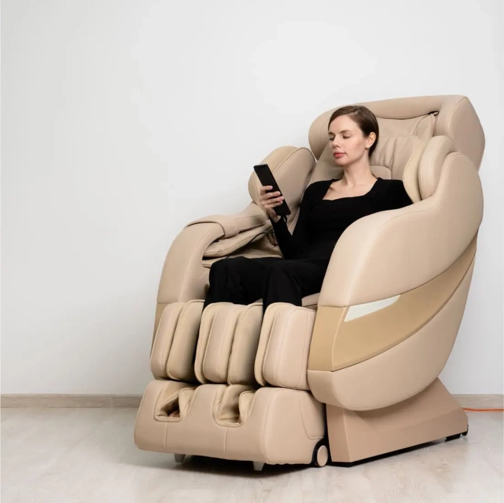Массажное кресло Gess Rolfing (бежевое)